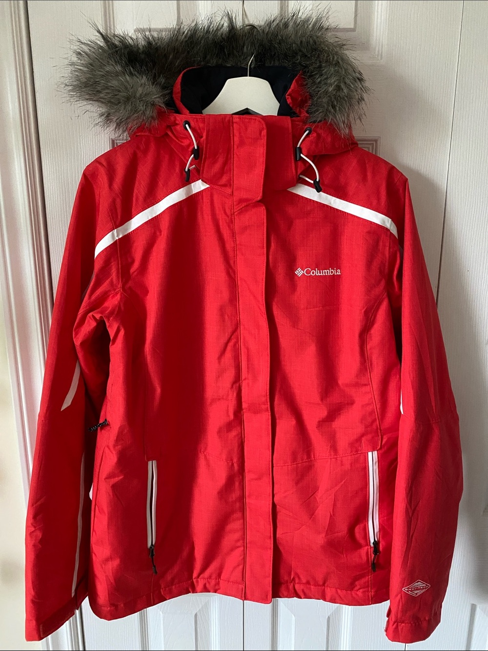 Columbia Omni-Tech Omni-Heat waterproof breathable zip front parka Size Large